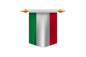 Emblem of the Republic of Italy flag