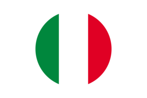 Italy Flag Circle Vector Free flag