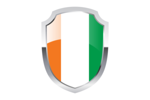 Ivory Coast Shield Logo flag