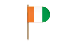 Ivory Coast Flag for Desk, Table flag