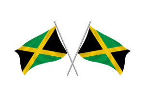 Jamaica Waving Friendship Flag flag