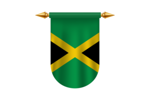 Jamaica Flag Emblem Vector Images flag