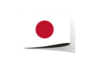 Japan Flag Illustration Clipart flag