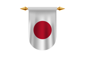 Japan Flag Emblem Vector Images flag