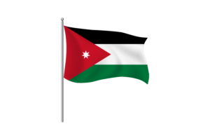 Jordan Flag Clipart flag