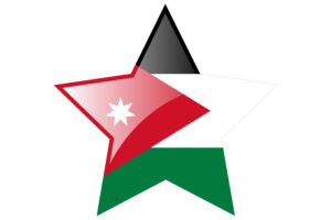 Jordan Flag Star Icon flag