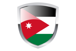 National Flag of Jordan Clipart flag