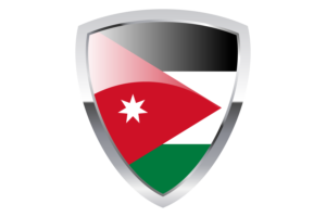 Jordan Shield Flag flag