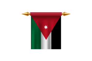 Jordan Royal Emblem flag