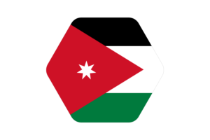 Jordan Flag Vector Illustration flag