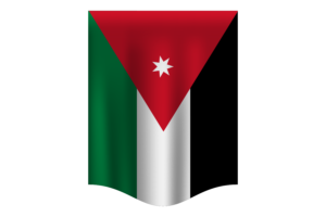 Jordan Flag Banner flag