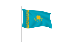 Kazakhstan Flag Clipart flag