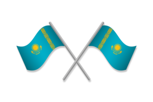 Kazakhstan Flag Emblem Vector Free flag