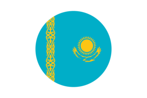 Kazakhstan Flag Circle Vector Free flag