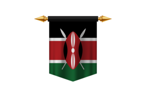 Emblem of the Republic of Kenya flag