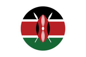 Kenya Flag Circle Vector Free flag