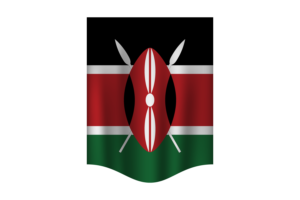 Kenya Flag Banner flag