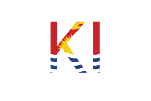Kiribati Country Code flag