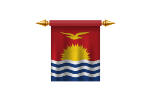 Kiribati Royal Emblem flag