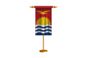Kiribati Ceremonial Flag Vector Free flag