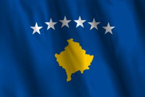 National Flag of Kosovo flag
