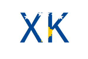 Kosovo Country Code flag
