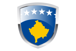 National Flag of Kosovo Clipart flag