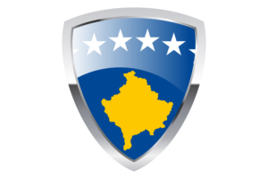 Kosovo Shield Flag flag