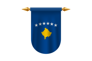 Kosovo Flag Emblem Vector Images flag