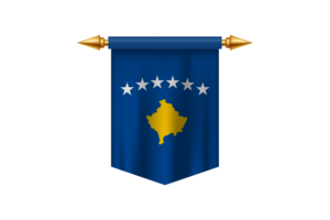 Emblem of the Republic of Kosovo flag