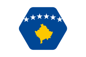Kosovo Flag Vector Illustration flag