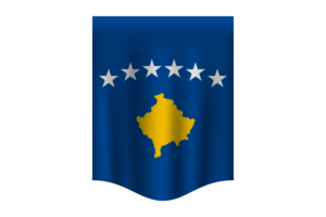 Kosovo Flag Banner flag